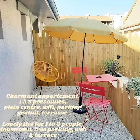 Le Bilbao, T2, Centre-parking Gratuit-terrasse *